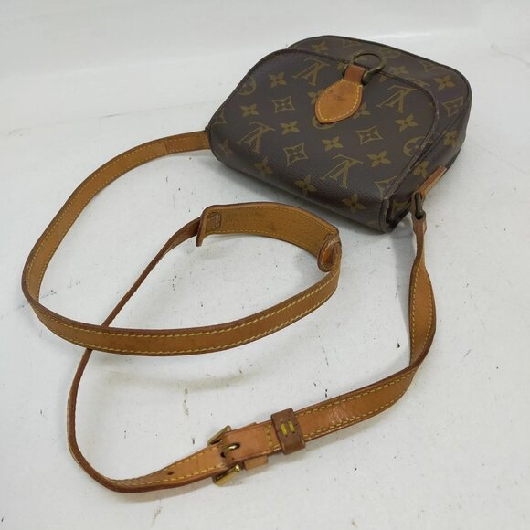 Authentic Louis Vuitton Mini Saint Cloud Monogram Shoulder Bag 223-121925 - Picture 4 of 9